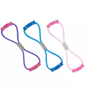 8자 파스텔 튜빙밴드 라텍스 스트레칭 밴드 42x15cm 2개 (색상 3종 택1)