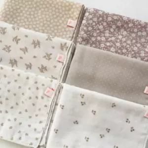 제이앤제나 아기 이중 거즈 손수건 6종 출산 선물세트