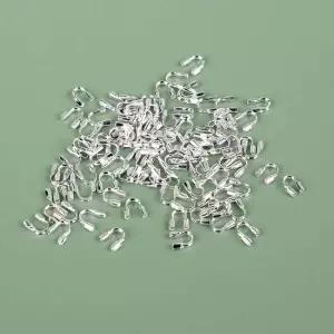 U자버클 실버 비즈공예부자재 100개입 U자버클 실버버클