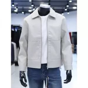 STCO 04 SS 비건 레더 트러커 점퍼 1JP24152 29201904