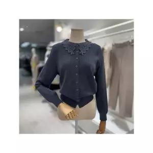 [데스틸(Destijl)] D2613CD0497 레이스카라모티브카디건_P416911638