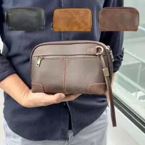 [패션] 데일리 가죽 클러치백