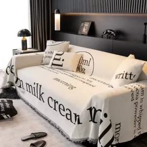 영문 레 기숙사 낮잠 양면블랭킷 플리스 소파담요 캠핑