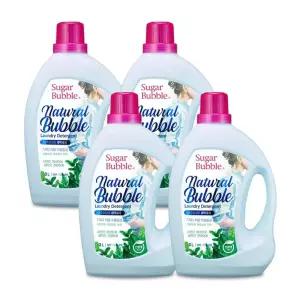 세탁세제 슈가버블 내추럴버블 x 4 3L