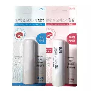 3WB 예쁜얼굴 모이스처 립밤 딸기향 4.2g