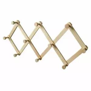 자바라 CHT510A7 나무 옷걸이 다용도후크 의류행거