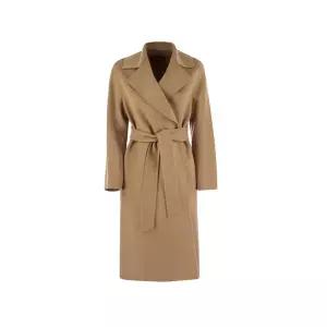 [막스마라] 25FW 클레스 CLES 벨티드 울 코트 카멜 2526016111 024