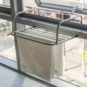 미니 RIH032I7 베란다 창틀 원룸 빨래건조대 수건 빨랫대