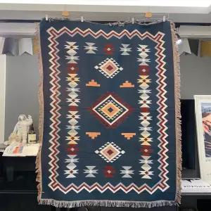 보헤미안 에스닉 차량용 캠핑 소파 매트 담요 블랭킷 러그 카페트 카펫