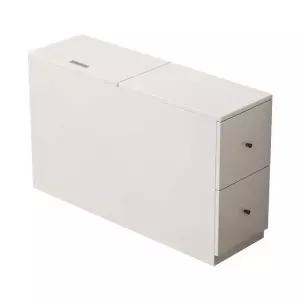 우드 슬림장 폭좁은 틈새장 얇은 책장 냉장고 틈새