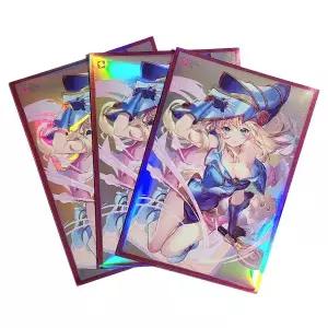YGO 카드 슬리브 블랙 마술사 유희왕 교환