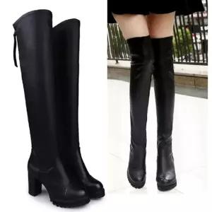 신상 인기 있는 롱부츠 신발 예쁜 슈즈 구두 데일리 유행 고급 트렌드 패션