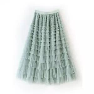 보헤미안 무드 발레코어 플 스커트 캉캉스커트 쇼핑몰대박상품 2 봄신상