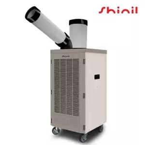 산업용 공업용 공장 주방 야외 공사장 창고 실속형 1구 실외기없는 코끼리 이동식 에어컨 SMA-PC3400WG DKM