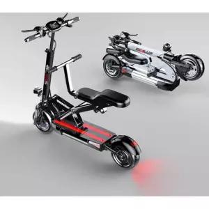 전동 스쿠터 접이식 킥보드 미니 오토바이 전기 자전거 2인용 몽땅