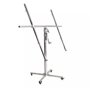 접이식 석고보드 리프트 승강 상판 석고 작업대 시공