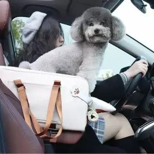 애견콘솔박스 자동차 카시트 강아지 반려견 가방 켄넬