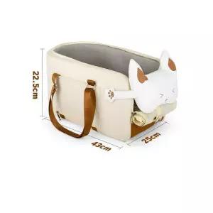 강아지용가방 애견 카시트 자동차 콘솔박스 컨넬 펫백