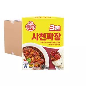 비제이마켓 3분사천짜장 24개입 1박스 짜장밥소스