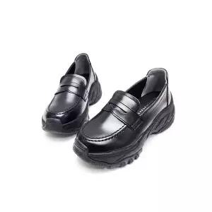 [하프클럽/]경량 여성 페니로퍼 6cm 키높이 통굽 구두 /국산