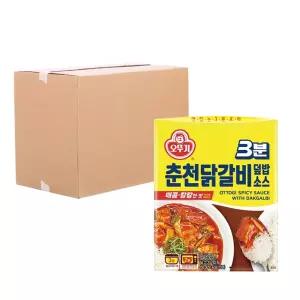 비제이마켓 춘천닭갈비 덮밥소스 24개입 1박스 오뚜기컵반