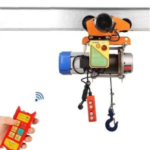 풀리가  전동 윈치 1500KG1.5T 원격 제어 리프팅 크레인 30m 전동 110V220V380V