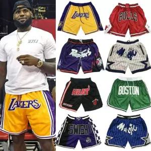 농구펜츠 NBA바지 레이커스 츄리닝 매니아 마법화이트 50.0-60.0kg 농구바지 S 1