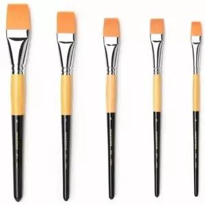 평붓 IW92IX04 구성붓 5본 세트 1호 2호 3호 4호 5호 950F 사이즈 캘리그라피 붓