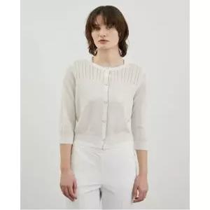 [올리비아로렌]올리비아로렌 메탈 숏기장 가디건VOBBC4M4341