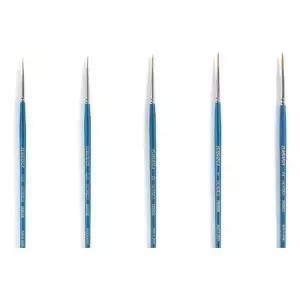 페인팅붓 FH38AR22 2920GB 1호 붓 스몰 사이즈 컬러 그린 베이스 페인트용 붓