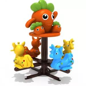 대형 회전 목마 키즈카페 펜션 탑승 놀이터 캠핑장 말 카페 공원 몽땅