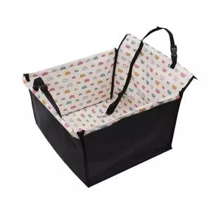 대형견카시트 반려견 강아지 보라색 대형견 차시트 자동차 구름