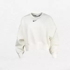 [나이키]DQ5762-133 피닉스 오버사이즈 크루넥 플리스 스 셔츠 긴팔티