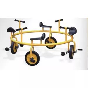 이색 자전거 원형 캠핑장 회전 유치원 공원 바이크