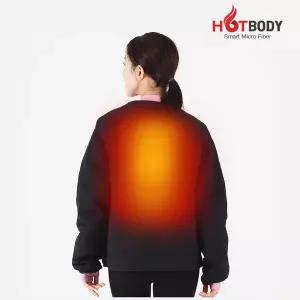 핫바디 발열 패딩 자켓 USB 겨울 열선 패딩