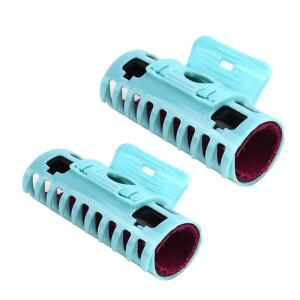 내열성 천 헤어 파마 클립 디지털 핫 컬 롤러 클로 살롱 열 퍼밍 로드 바 클램프 1696 세트당 10 개