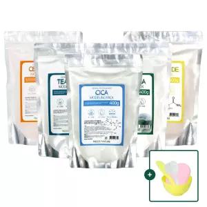 니즈네이처 더마테크 모델링팩 400g + 팩도구 4종