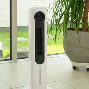 한경희 가정용 업소용 리모컨 전자식 타워형 냉풍기 L400