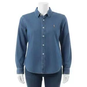 [폴로 랄프 로렌]POLO RALPHLAUREN 25FW 포니로고 자수 데님셔츠 211969458001 892241