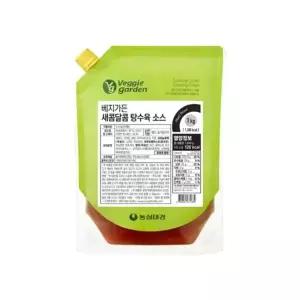 베지가든 탕수육소스 1kg (식물성) 1개
