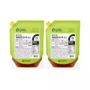 베지가든 탕수육소스 1kg (식물성) 2개