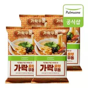 [하프클럽/풀무원]풀무원 가락 유부우동 2인분(425.2g) x 4봉