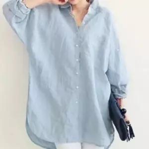 [라일리여성의류] Rly 여성 롱셔츠 가디건 여자 롱남방 오버핏 셔츠 색