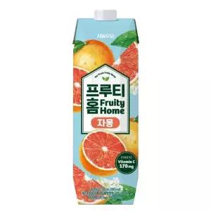 [NS홈쇼핑]서울우유 프루티홈 자몽 주스 1000mlx9개[35743178]