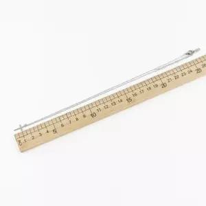 [다잇템]여자 써지컬스틸 사슬 펜던트 십자가 목걸이 (11037374A)