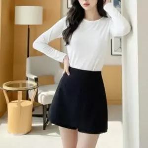 [옷자락]여성 기본 하객 패션 2종 색상 봄 여름 스커트 팬츠