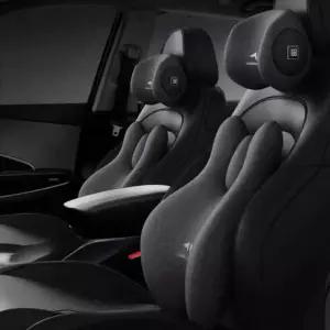 자동차 시트등받이 안마베개 차량용등쿠 운전석 시트