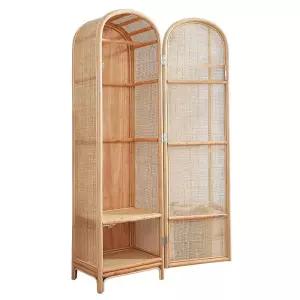 모던 싱글 키큰장 옷장 수납장 안방 펜션 라탄 심플 침실