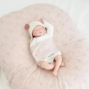 제이앤제나 수유쿠션 분리형 커버 솜 세트 래빗핑크