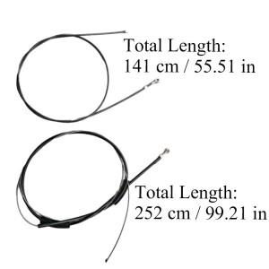 2Pcs 전기 슬라이딩 도어 수리 전동 케이블 왼쪽 오른쪽 A4477603400  메르세데스 호환-벤츠 호환 W447 -용